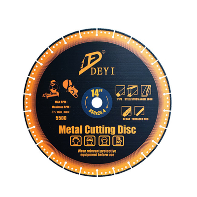Serbaguna 8mm Segmen Batu Diamond Cutting Disc 350mm Vacuum Brazed